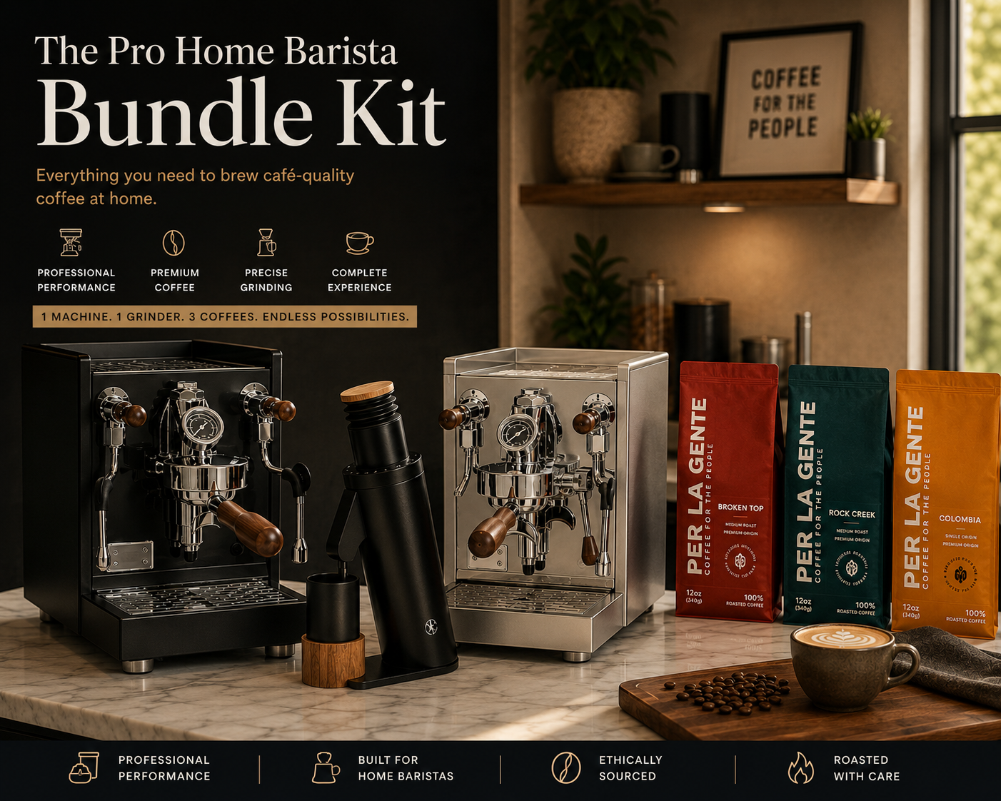 Pro Home Barista Kit